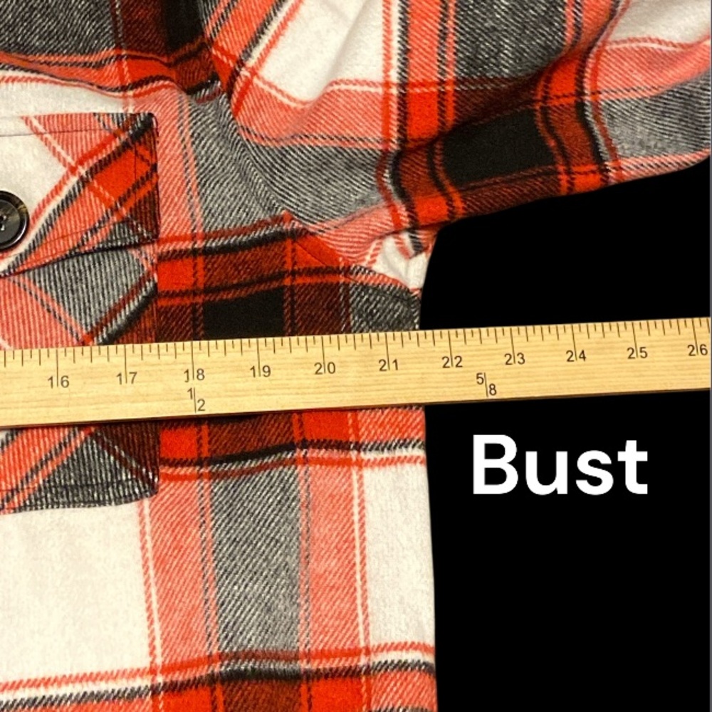 BB Dakota Red and Black Plaid Jacket - Picture 3 of 5
